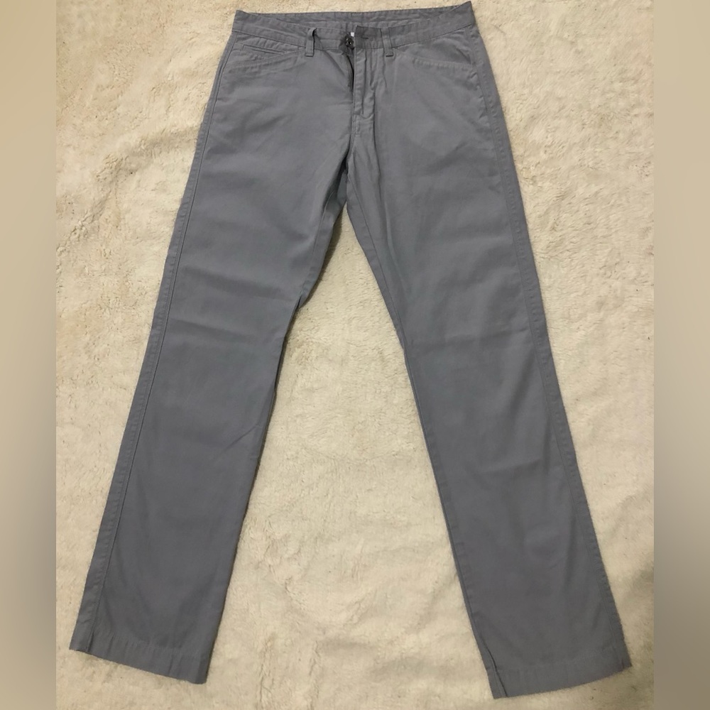 Pants Calvin Klein, color gray, size 30x32